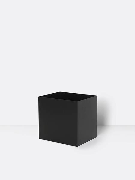 Plant Box Pot Black